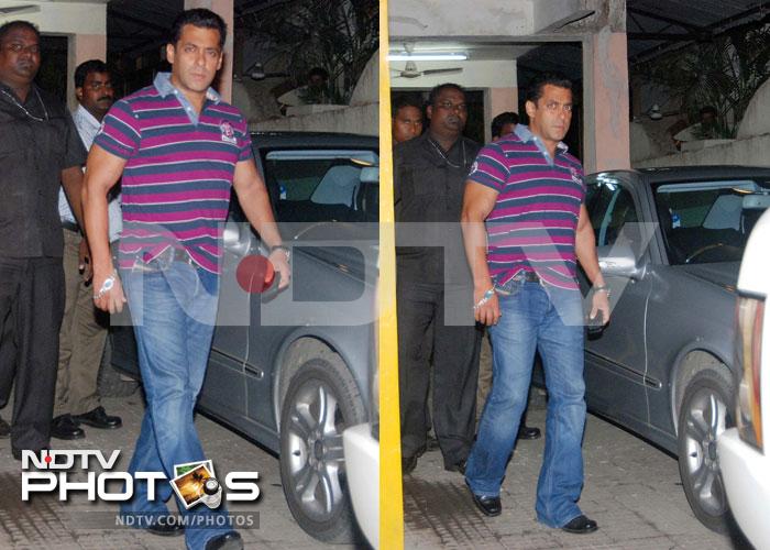 Salman and family go to the movies