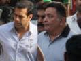 Photo : Salman, Rishi Kapoor visit Bal Thackeray