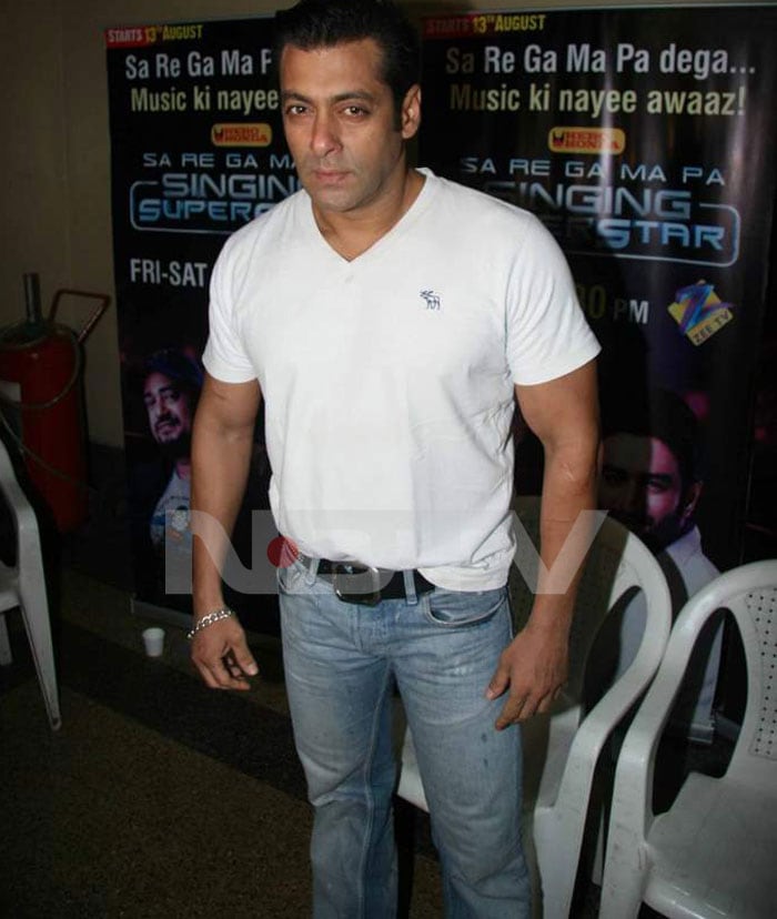 Known for his beefed up muscles, the actor said he lost weight for <I>Dabangg</I>.