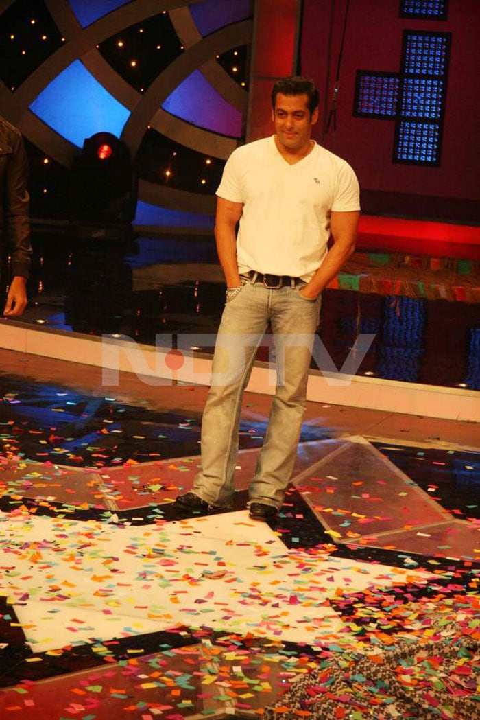 Salman is frequently using television reality shows to promote his films.