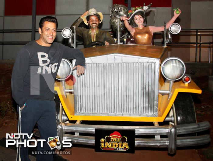Salman Khan takes the ride of his life
