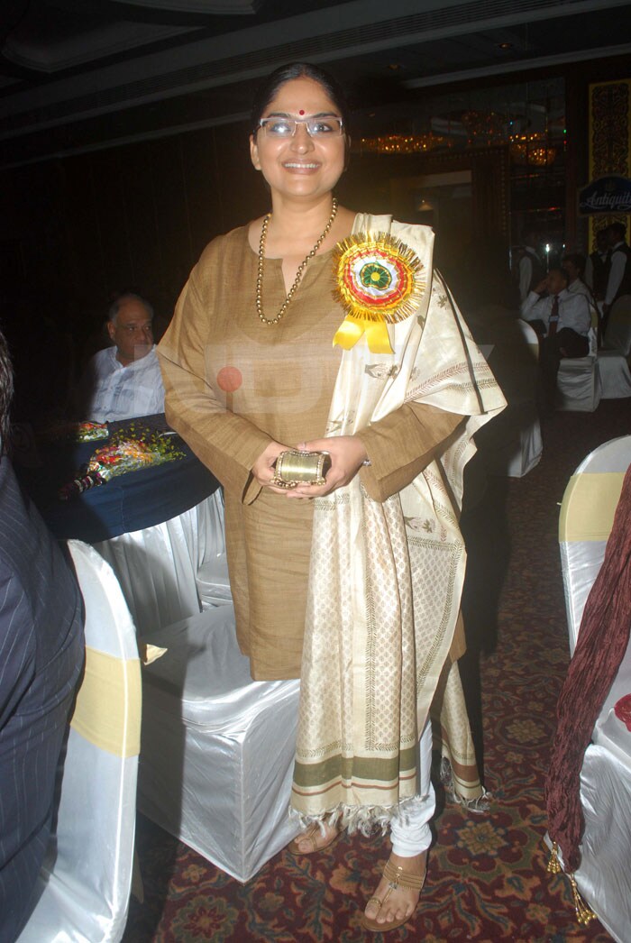 Indira Krishnan smiles for the camera.