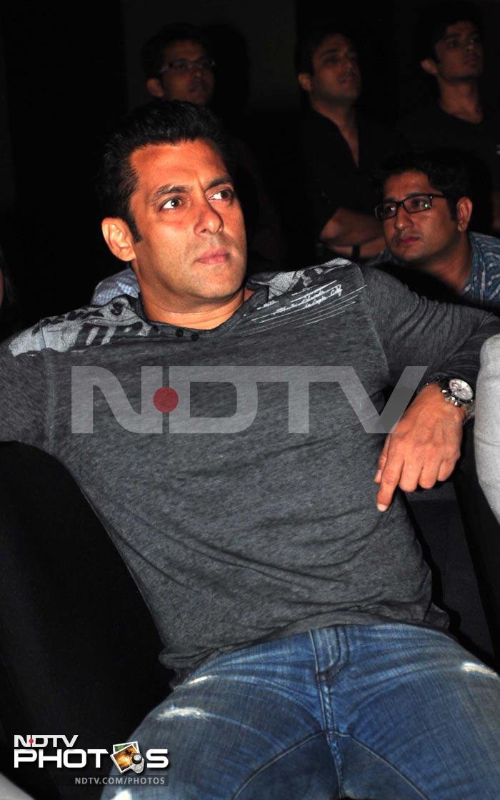 Salman Khan at a music launch