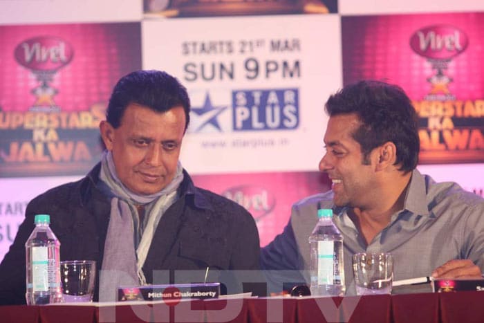 Earlier, Salman attended a press conference announcing the launch of the show, along with veteran actor Mithun Chakraborty.