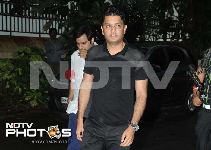 Chairman and Managing Director of T-Series, Bhushan Kumar was also at the prayer meet.