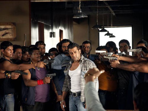 Salman back to his violent ways