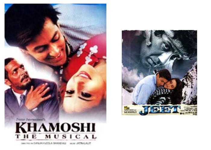 The year 1996 that followed saw two successes for Salman. The first one being Sanjay Leela Bhansali's directional debut <I>Khamoshi: The Musical</i>, co-starring Manisha Koirala, Nana Patekar and Seema Biswas. Though a box office failure, the film was critically acclaimed. Next, Salman starred alongside Sunny Deol and Karisma Kapoor in Raj Kanwar's action hit, <I>Jeet</i>.