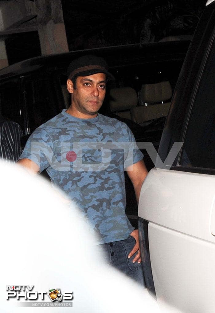 Salman was in Hyderabad recently for the launch of Cricket Celebrity League - 2. The actor also stepped out with his family to watch Tom Cruise's <i>Mission: Impossible - The Ghost Protocol</i> in Mumbai. <br><bR>

While Salman appears to be back in Mumbai's social circuit and is shooting for his first Yash Raj film Ek Tha Tiger, his fans and the industry were shocked to learn of his nerve affliction.