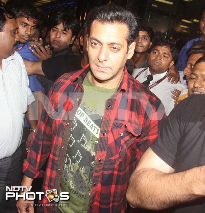 Salman returns, looks fit and fine!