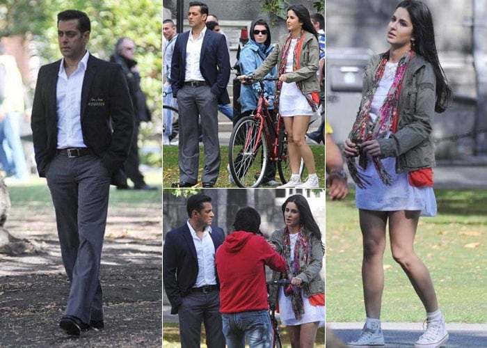 Salman, Katrina shoot for Ek Tha Tiger