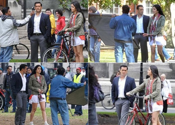 Salman, Katrina shoot for Ek Tha Tiger