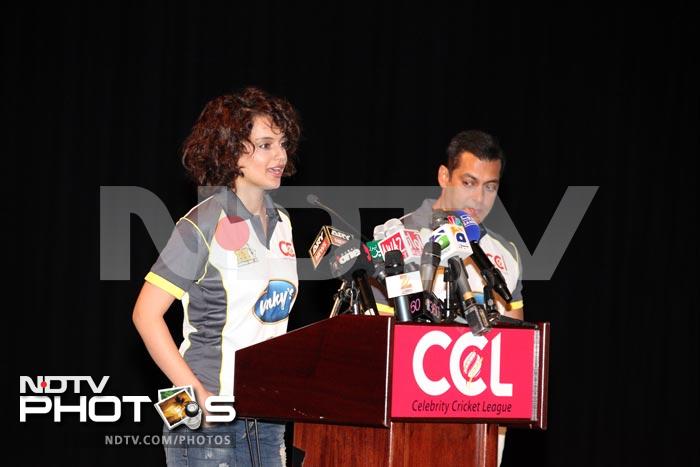 Stars promote Celebrity Cricket League