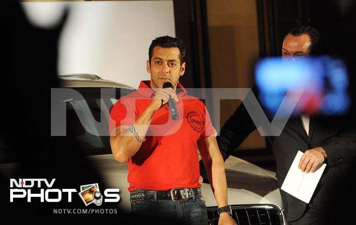 First look: Salman\'s glitzy Audi Q7