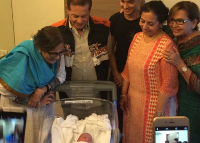 Salman Khan, Daisy Shah Visit Arpita at the Hospital