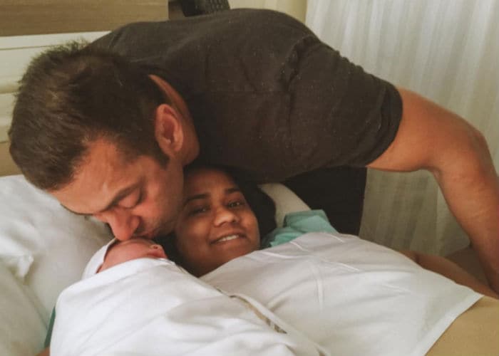 Salman Khan, Daisy Shah Visit Arpita at the Hospital