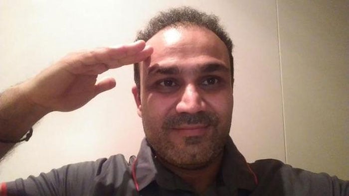 Virender Sehwag: Take a #saluteselfie and make it ur profile pic. Salute our brave soldiers. Join me