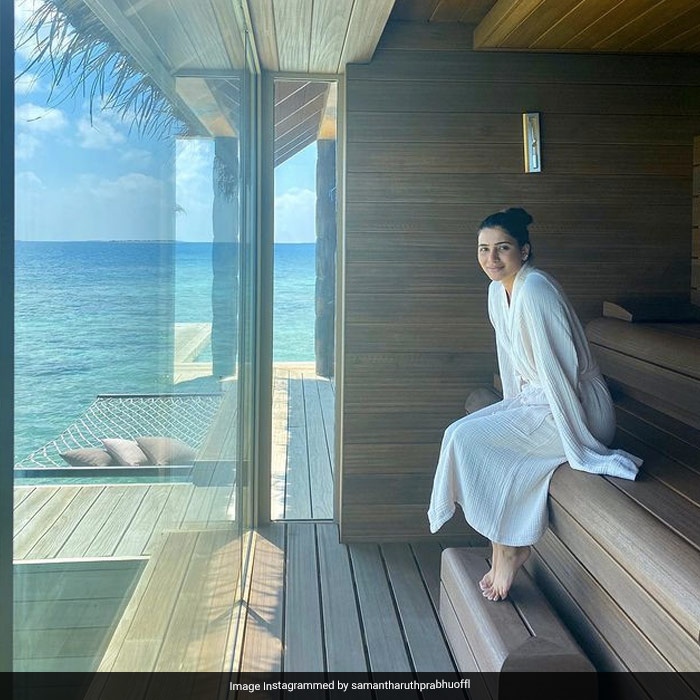 Samantha Ruth Prabhu\'s Maldives Wardrobe Is Pastel Heaven