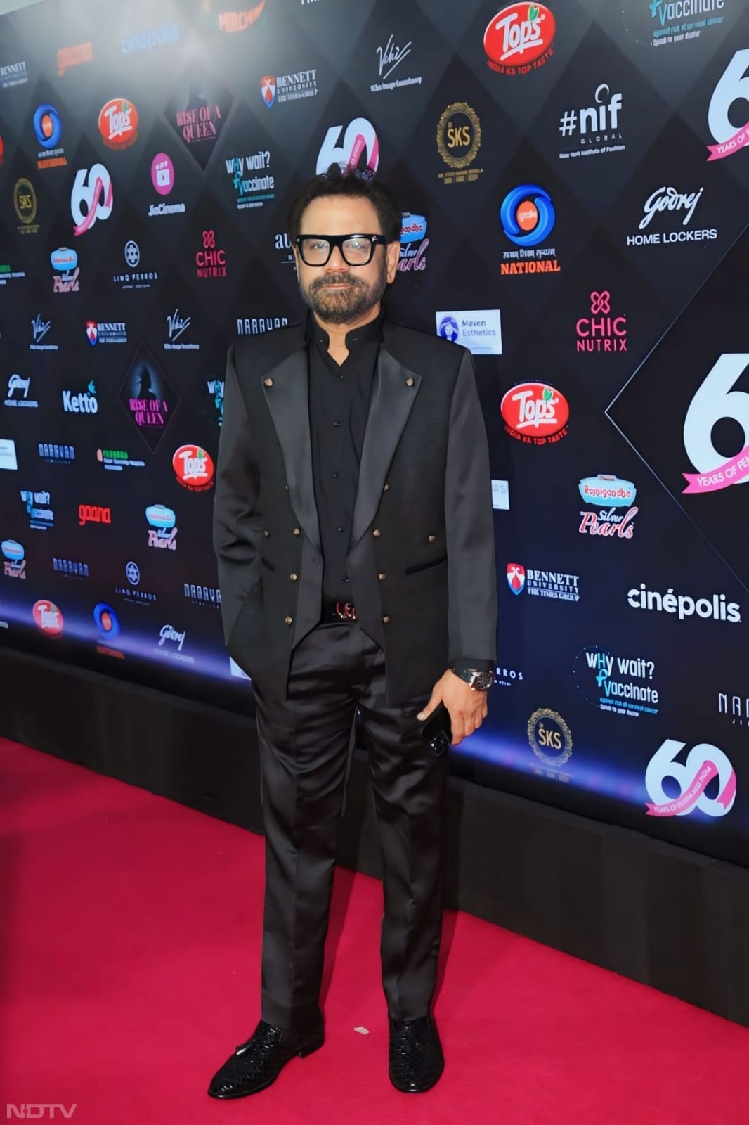 Director Anees Bazmee also marked his presence. (Image Courtesy: Varinder Chawla)