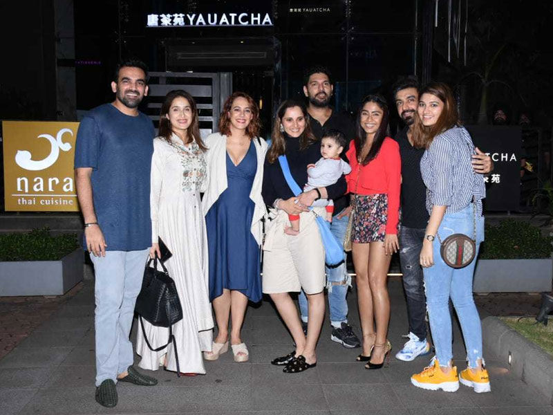 A Night To Remember With Sania Mirza, Yuvraj-Hazel And Sagarika-Zaheer