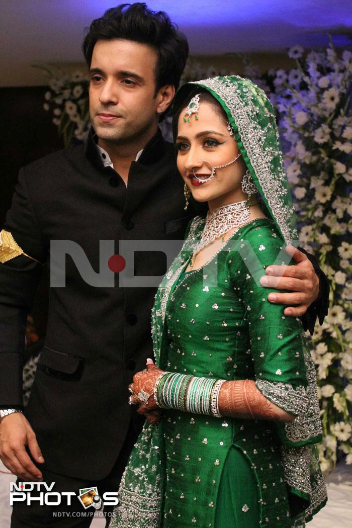 Aamir-Sanjeeda\'s wedding reception