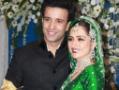 Aamir-Sanjeeda's wedding reception