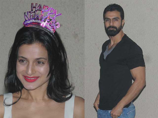 Ameesha, Ashmit Rock Sanjay Dutt's New Year Party