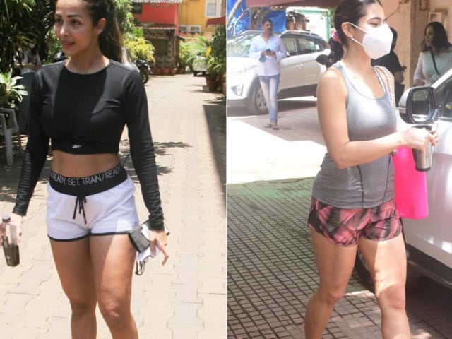 Sara Ali Khan And Malaika Arora's Fitness Diaries