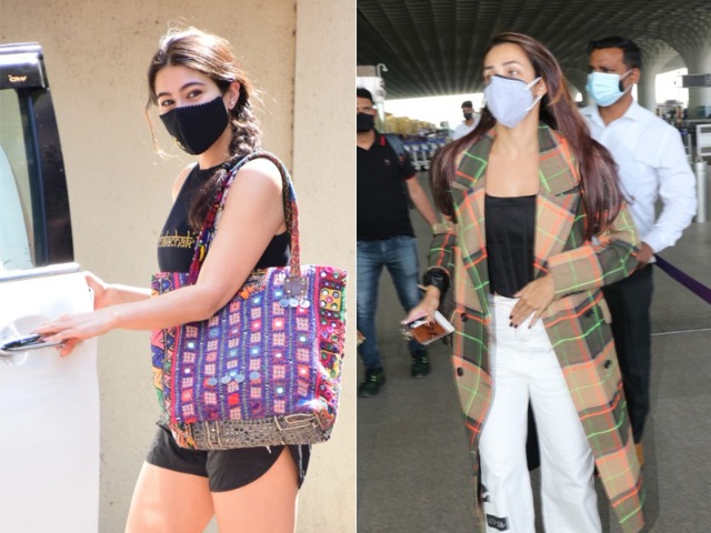 Sara Ali Khan And Malaika Arora's Day Out
