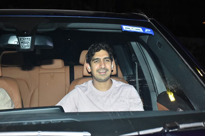 Ayan Mukerji was spotted outside Ranbir's house.