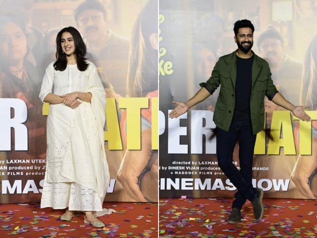 Sara Ali Khan And Vicky Kaushal's Work Diaries