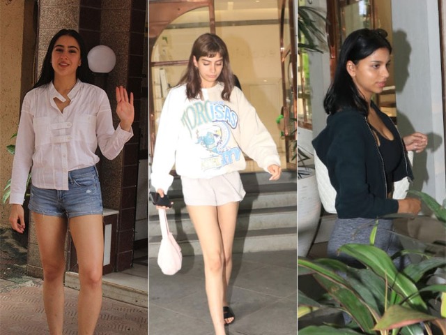 Sara Ali Khan, Khushi Kapoor And Suhana Khan's Day Out