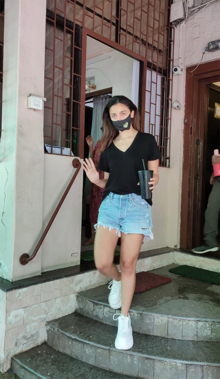 Alia Bhatt is never not without her sipper.