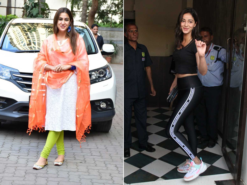 Catching Up With Sara Ali Khan And Ananya Panday
