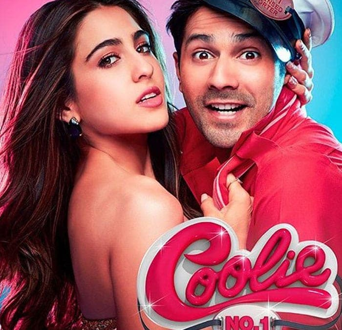 On her 24th birthday, Sara Ali Khan released her first look poster from the <i>Coolie No 1</i> remake. The film released on OTT platform Amazon Prime Video last year. In the film, Sara shares screen space with Varun Dhawan. The film is a remake of David Dhawan's 1995 film of the same name, which featured Govinda and Karisma Kapoor in lead roles.