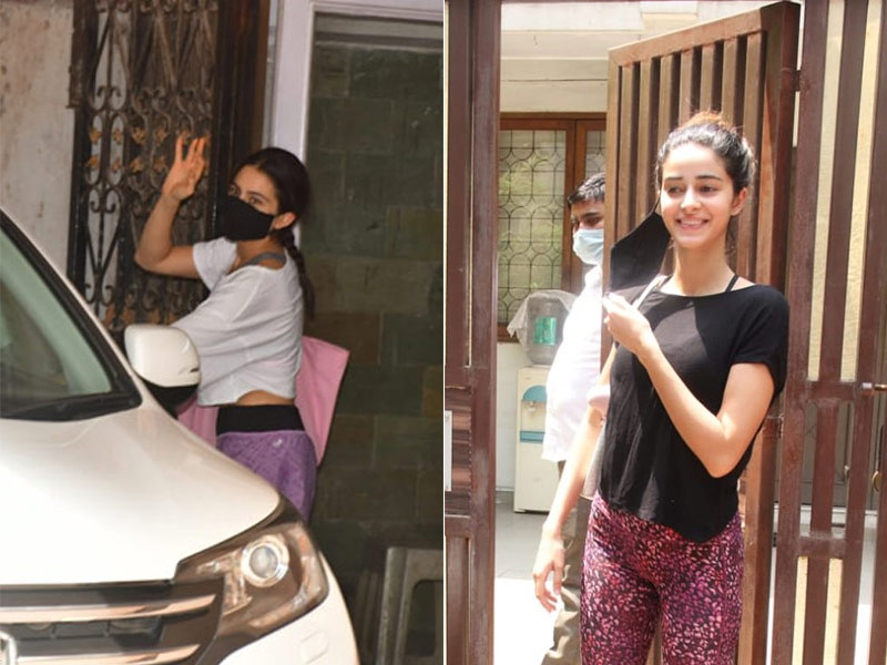 एक नजर सारा अली खान और अनन्या पांडे की फिटनेस डायरीज पर