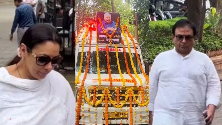 रुपाली गांगुली और तारक मेहता का उल्टा चश्मा फेम एक्टर दिलीप जोशी भी सतीश शाह के अंतिम संस्कार में इमोशनल नजर आए.