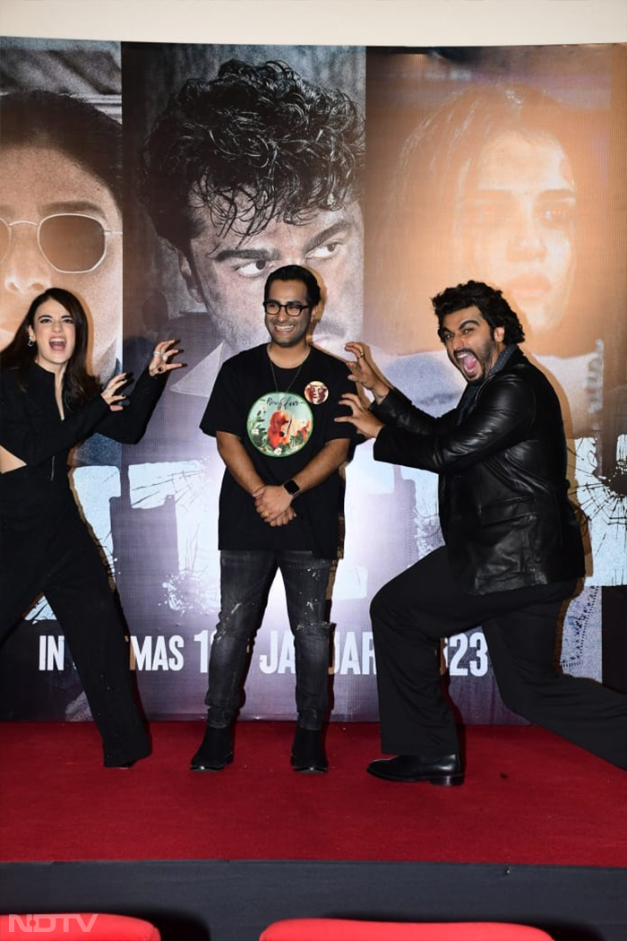 Scenes From The Kuttey Trailer Launch With Tabu, Arjun, Radhika And Gang