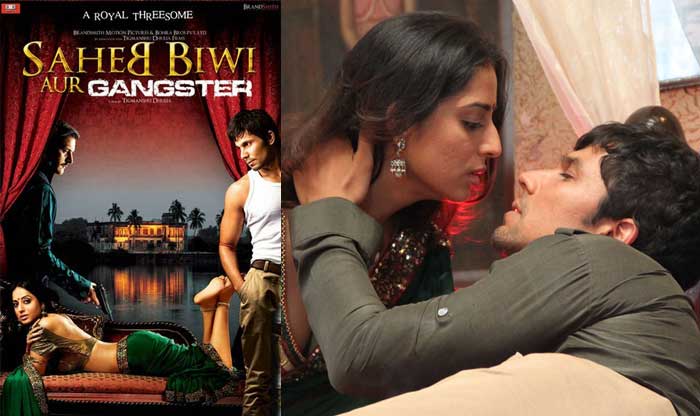 <b><i>Saheb Biwi Aur Gangster:</i></b><br>
Tigmanshu Dhulia's thriller <i>Saheb Biwi Aur Gangster</i> stars the ?royal threesome? of Randeep Hooda, Jimmy Sheirgill and <i>Not A Love Story</i> starlet Mahie Gill.<br>
Based in a small town, this is a sinful story that revolves around lust, betrayal, ambition, greed and those who will go to any lengths to get what they want. This is a story of a Begum, her Nawab and an ambitious young man. <br>
Release Date: September  30, 2011