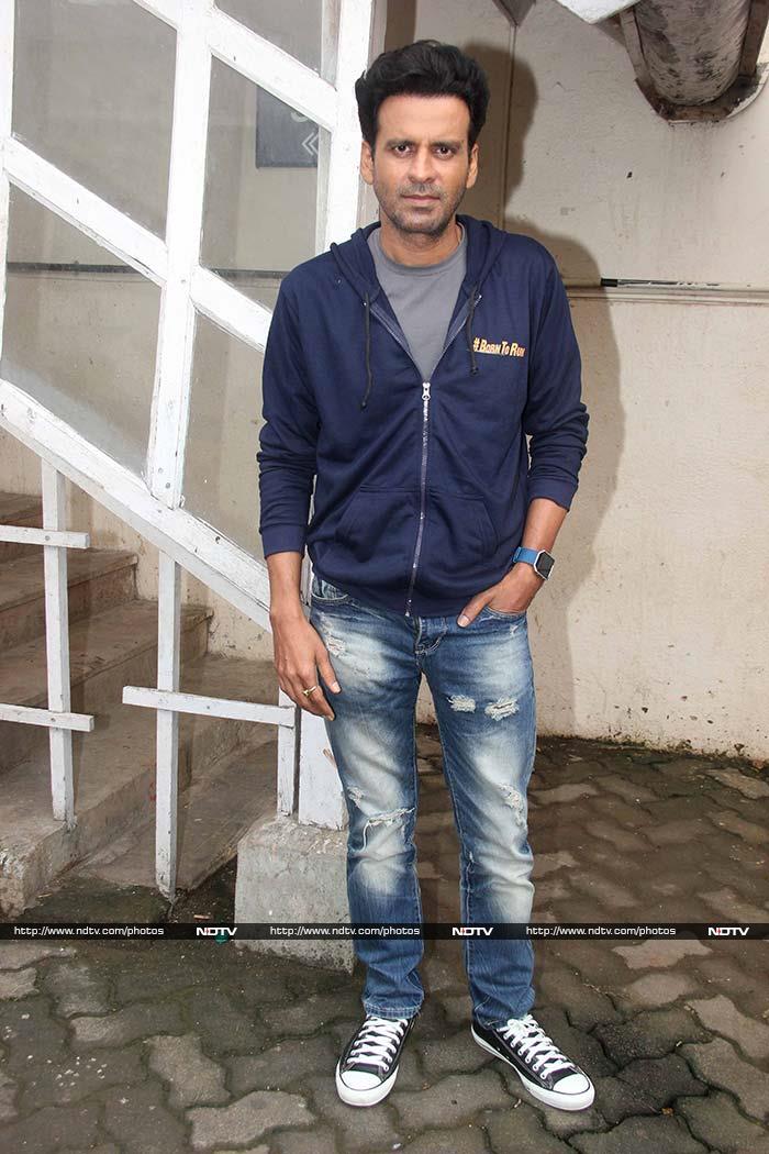 फिल्म एक्टर मनोज बाजपेयी फिल्म 'बुधिया सिंह' की मीडिया इंट्रैक्शन के दौरान नज़र आए। फोटो: वरिंदर चावला
