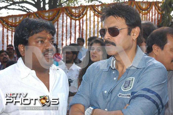 Venkatesh's <i>Shadow</i> movie launch