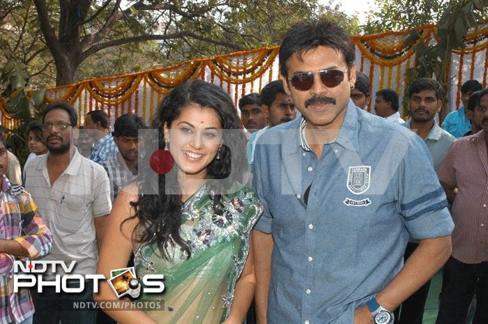 Venkatesh's <i>Shadow</i> movie launch