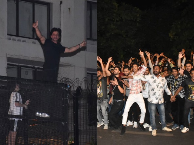 Shahrukh Khan Birthday: किंग खान के जन्मदिन पर फैंस ने दी बधाई, घर के बाहर लगा फैंस का तांता