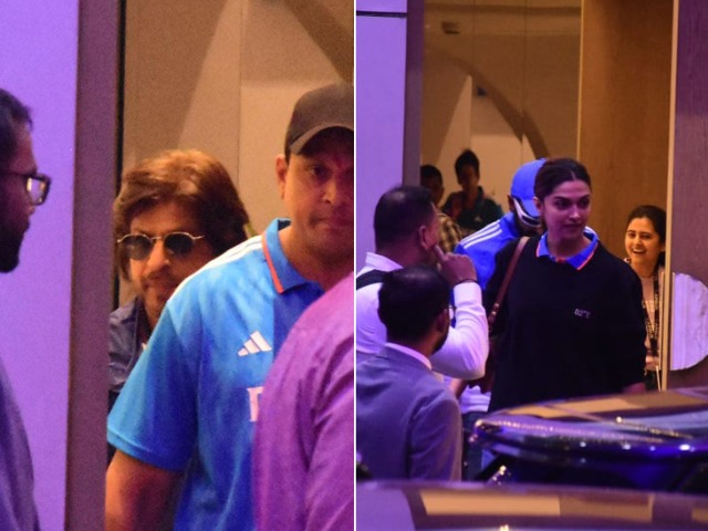 Shah Rukh Khan And Kids, Deepika-Ranveer Fly Home After World Cup Final