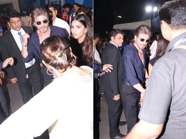 Shah Rukh Khan, Gauri And Suhana Attend AbRam's School Function