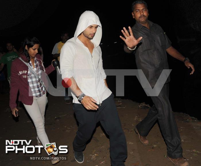 Shahid caught shooting