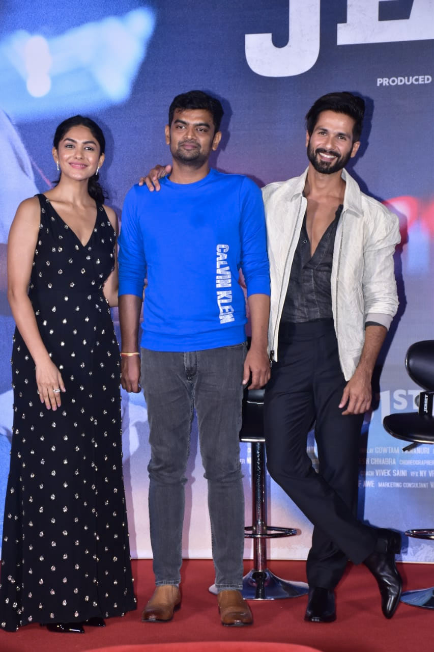 Shahid Kapoor And Mrunal Thakur Step Into Work Jerseys