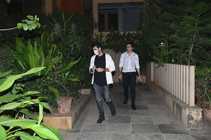 Shahid Kapoor's friend and designer Kunal Rawal also attended his birthday bash