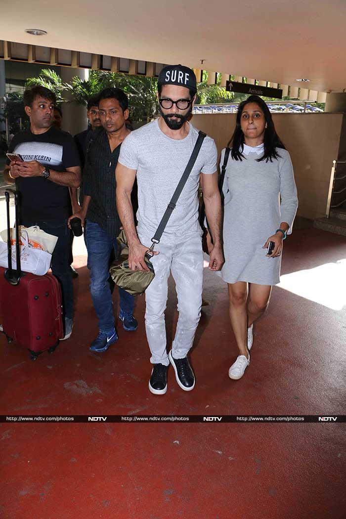 Shahid Kapoor\'s Airport Swagger Is Off The Charts
