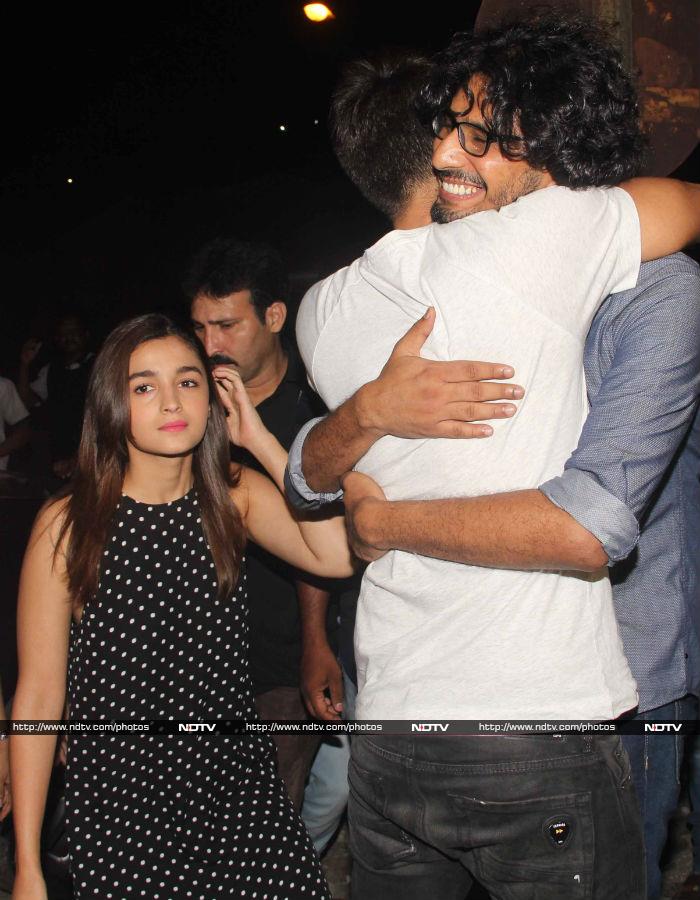 Udta Punjab Spreads Wings. Alia, Shahid Celebrate With Fans