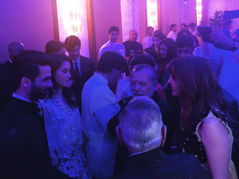 Inside Pics: Shahid and Mira's Delhi Reception